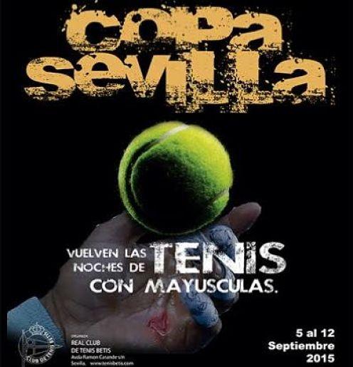 Cartel de la Copa Sevilla de tenis.