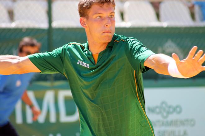 Pablo Carreño en la Copa Sevilla.