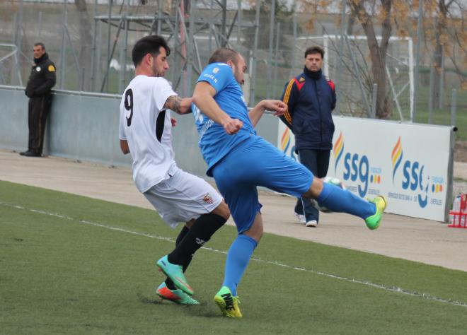 Dura derrota del filial ante un rival directo (Foto: Ramón Carrasco).