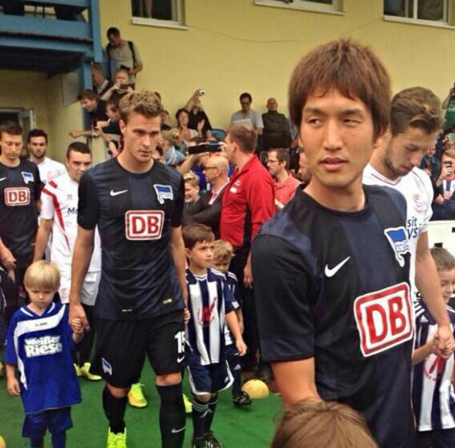 Prolegómenos del encuentro (Foto: @HerthaBSC)