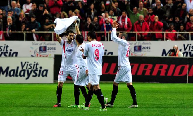 El triunfo ante el Celta, el primero de 2015.