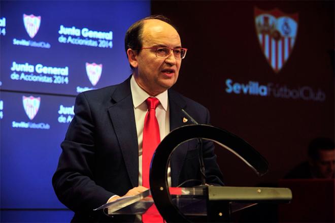 José Castro, presidente del Sevilla FC.