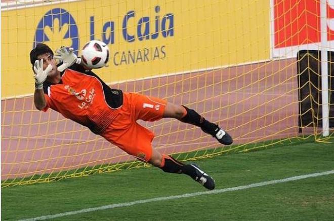 Mariano Damián Barbosa, portero de la UD Las Palmas.