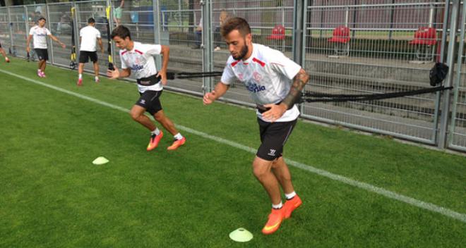 Primera prueba alemana / Foto: SevillaFC.