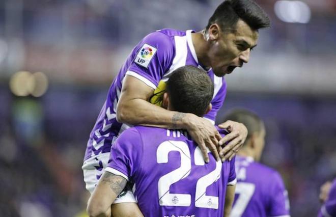 Hernán Pérez ha jugado esta última temporada en el Valladolid.