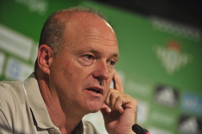 Pepe Mel, hoy en rueda de prensa.