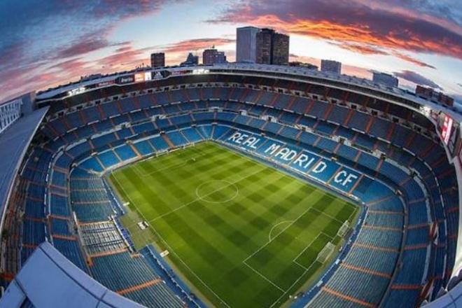 Estadio Santiago Bernabeu.