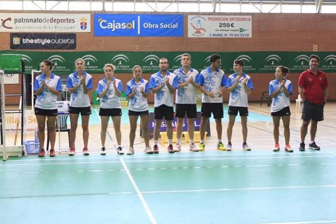 Equipo del Soderinsa Rinconada de Bádminton.