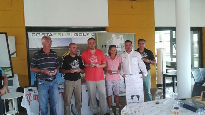 Imagen de los ganadores en Costa Esuri.