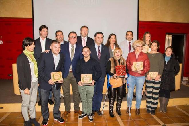 Deportistas andaluces galardonados con los Estímulos al Deporte 2015