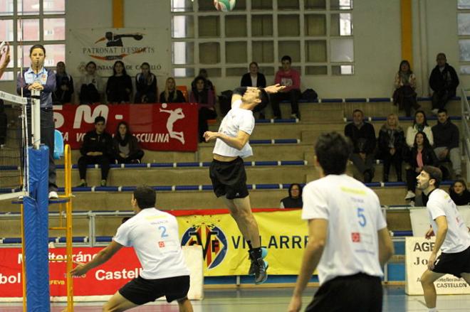 Lance del partido disputado en Castellón.