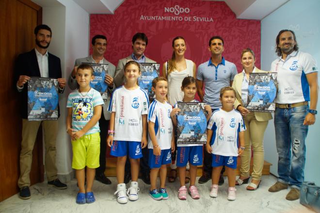 Presentación del triatlón.