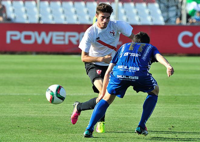 Partido entre el Sevilla Atlético y el Socuéllamos.