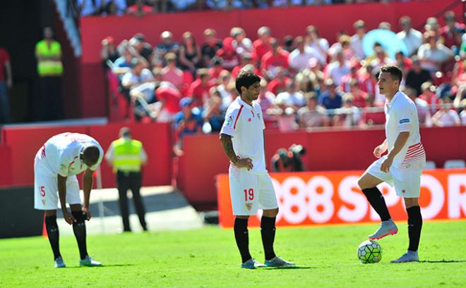 El Sevilla se hunde en la clasificación.