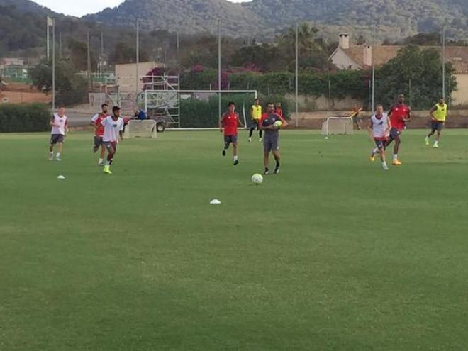 Entrenamiento en La Manga | Vía: @jmlopez86.