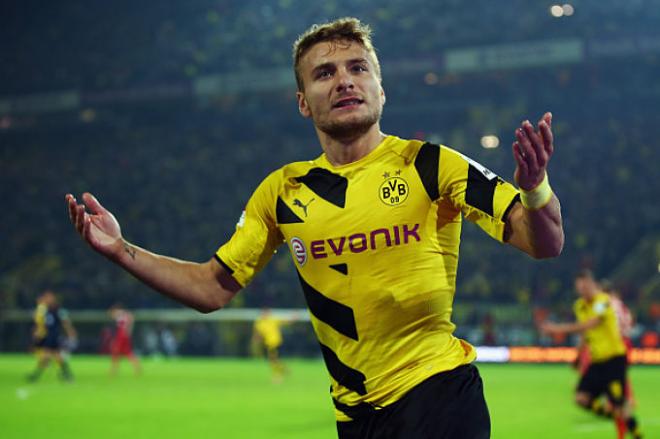 Ciro Immobile, delantero del Borussia Dortmund.