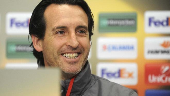 Unai Emery, técnico del Sevilla FC.