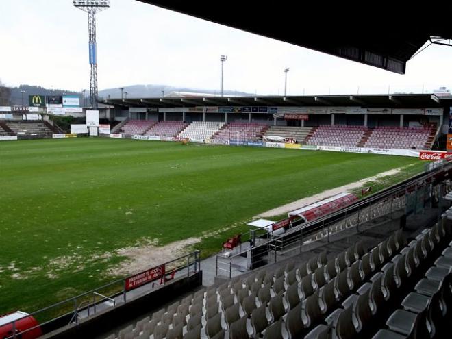 El estadio Ángel Carro de Lugo.