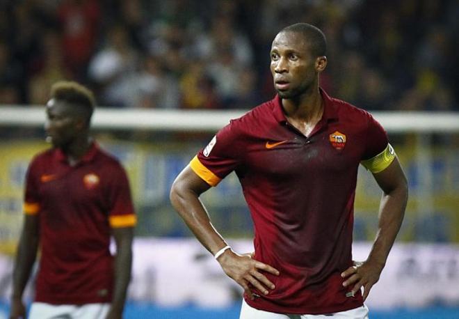 El exsevillista Keita, ahora en la Roma.