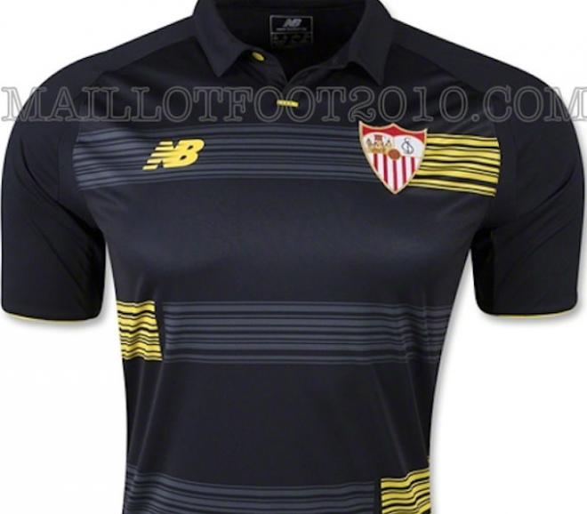 El Sevilla recupera el negro para sus camisetas.