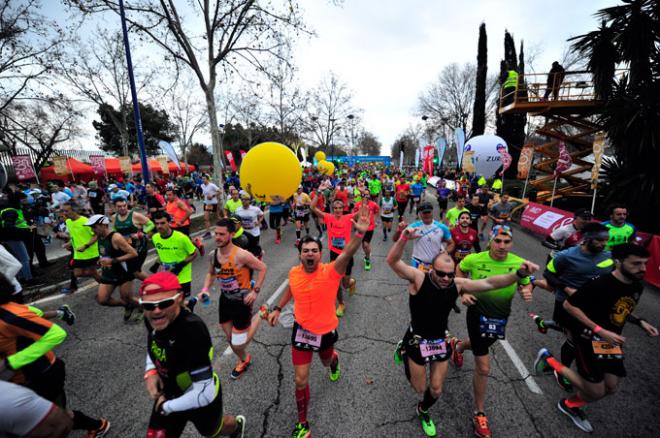 Una carrera muy especial en Sevilla.