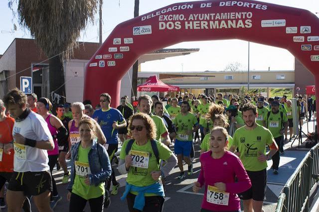 Buena participación en la carrera de la UPO.