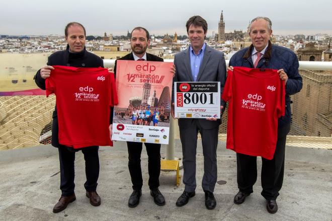 Presentación del Medio Maratón de Sevilla 2017.