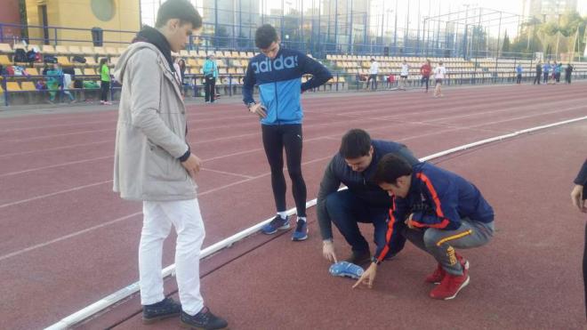 Imagen de la pista de atletismo de San Pablo.