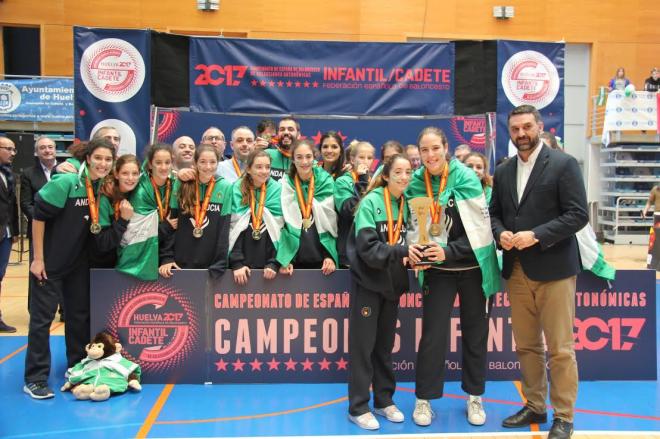 Un combinado andaluz en el Campeonato de España.