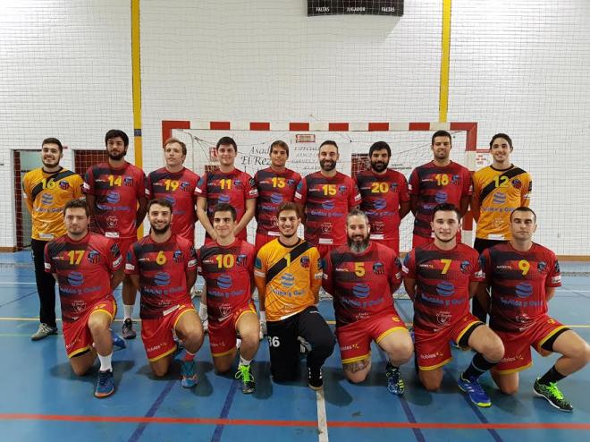 Plantilla del Balonmano Triana.