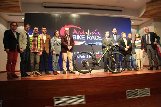 Imagen de la presentación de la séptima edición de la Andalucía Bike Race.