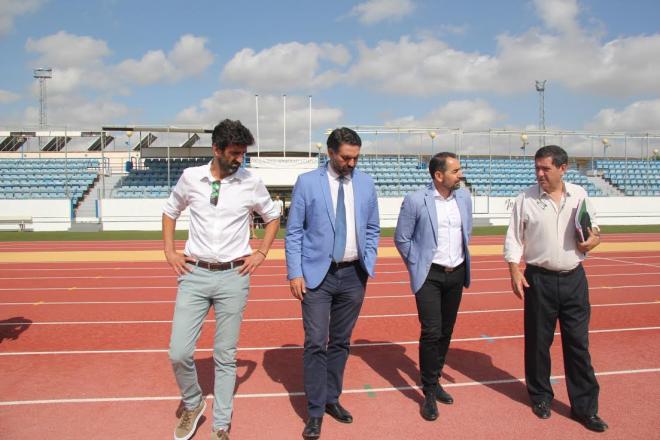 Francisco Javier Fernández, en una instalación mejorada.