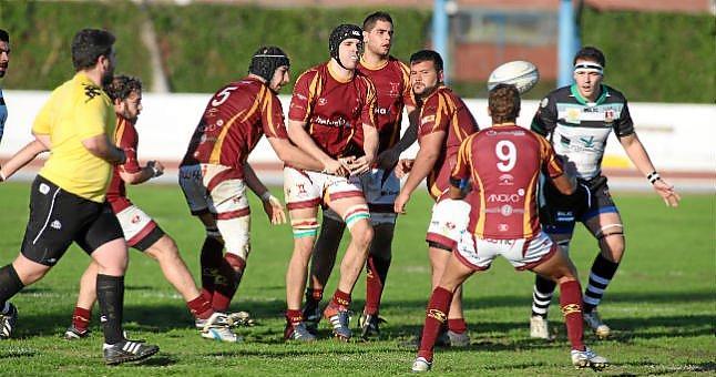 Imagen de uno de los partidos del Helvetia Rugby.