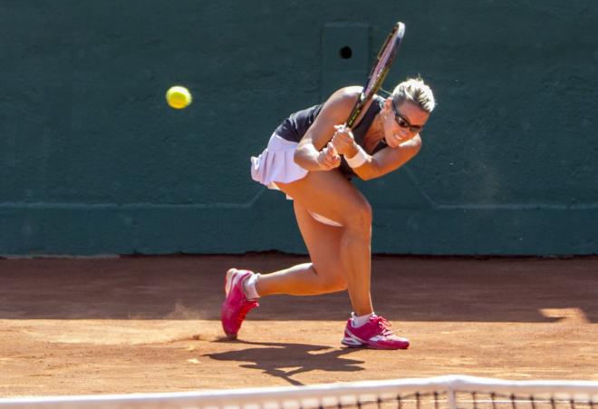 Laura Pous, tenista barcelonesa.