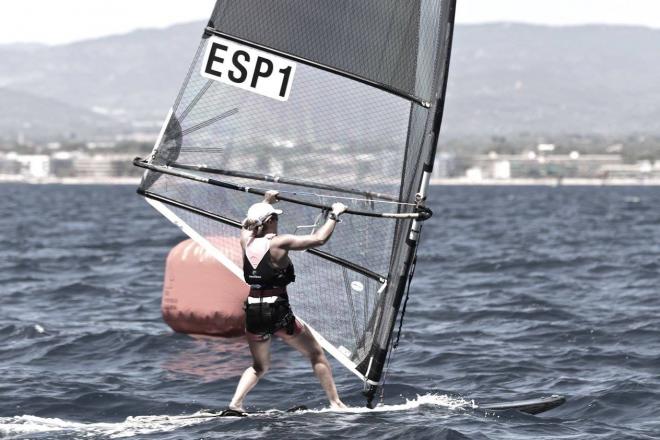 Blanca Manchón en competición (Foto: ElDesmarque).