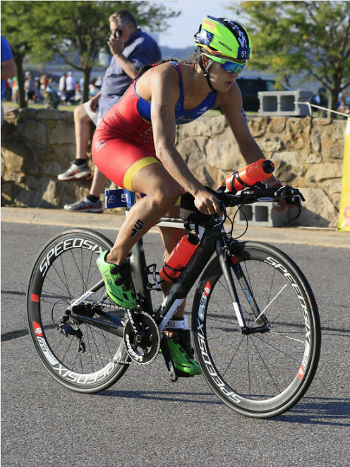 La triatleta María Pujol.