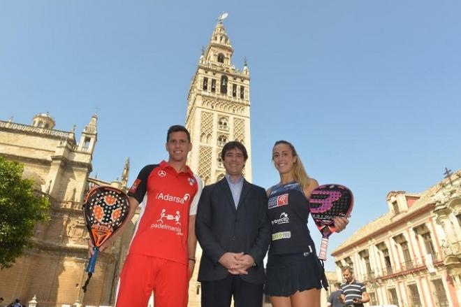 Presentación de la prueba del World Padel Tour en Sevilla.