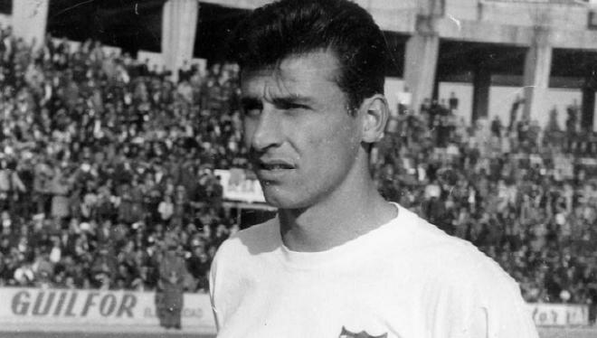 Juan Maraver, en su época como futbolista del Sevilla. (FOTO: SFC)