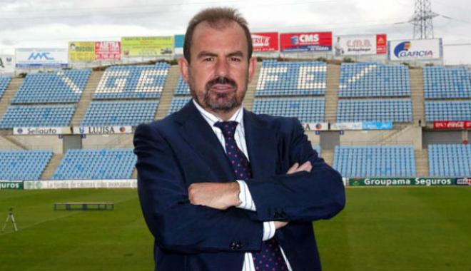 Ángel Torres, presidente del Getafe.