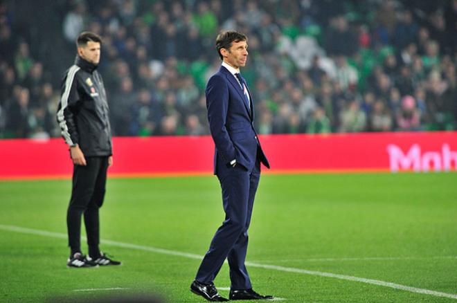 Ziganda, en el partido de la primera vuelta ante el Betis (Foto: Kiko Hurtado).