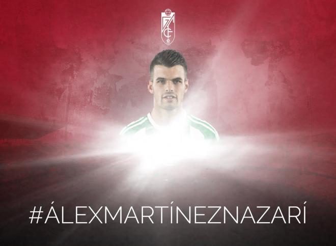 Álex Martínez, jugador del Granada.