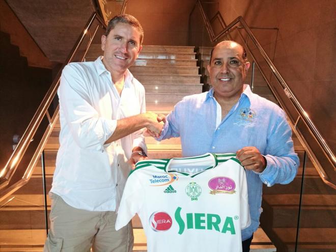 Juan Carlos Garrido, nuevo entrenador del Raja de Casablanca.