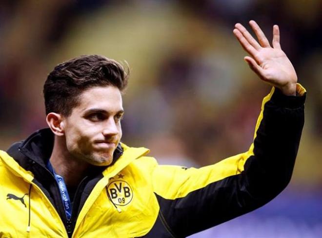 Bartra con el Dortmund.