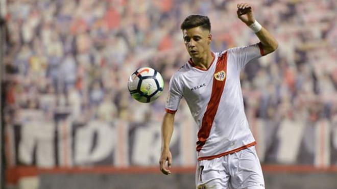 Álex Moreno, jugador del Rayo Vallecano.