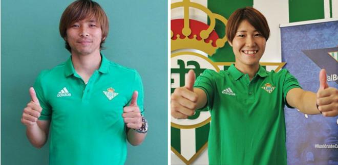 Takashi Inui y Erina Yamame.