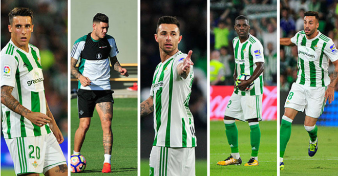 Tello, Sanabria, Rubén, Campbell y Camarasa.