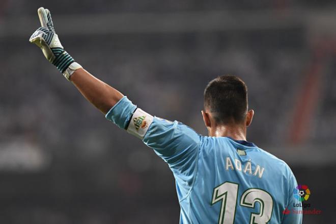 Adán en el Bernabéu (Foto: LaLiga).