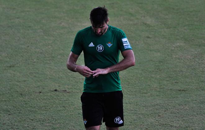 Barragán en un entrenamiento (Foto: Kiko Hurtado).