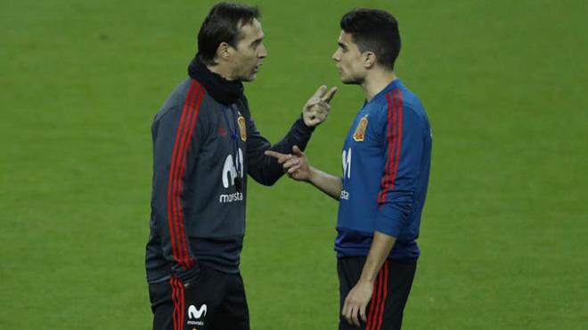 Bartra y Lopetegui.