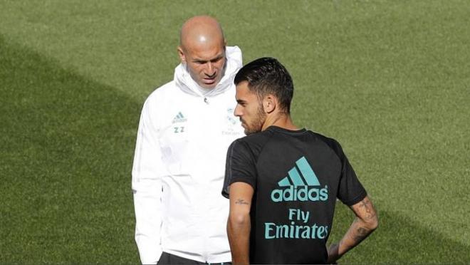 Ceballos y Zidane.